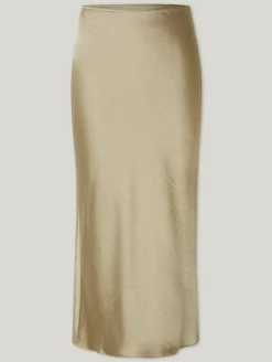 Midijupe aus Satin SAAGNETA