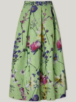 Midijupe mit Muster LUNA