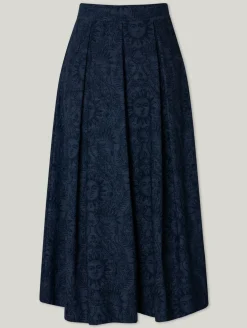 Midijupe mit Muster LUNA