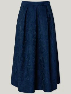 Midijupe mit Muster LUNA