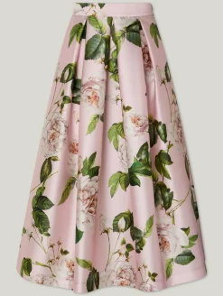 Midijupe mit Muster LUNA