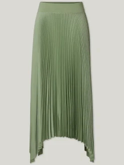 Midijupe mit Plissee ADE