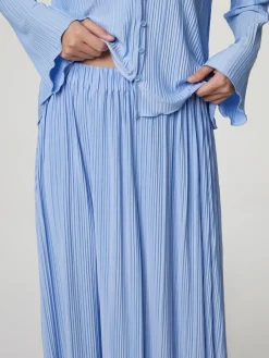 Midijupe mit Plissee UMA