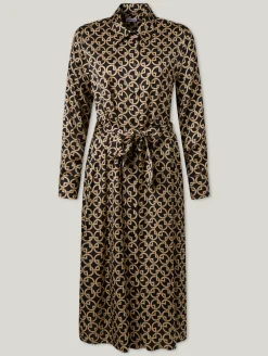 Midikleid Allover-Print