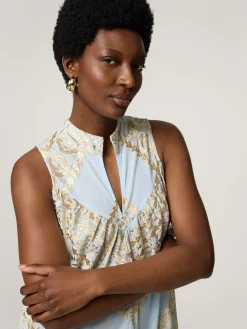 Midikleid aus Baumwolle