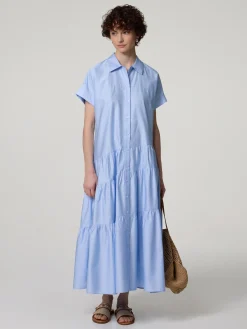 Midikleid aus Baumwolle