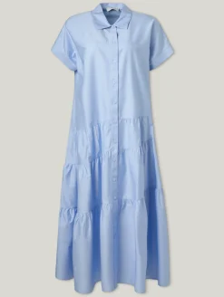 Midikleid aus Baumwolle