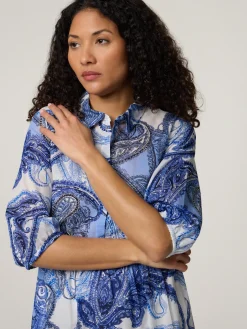 Midikleid aus Baumwolle