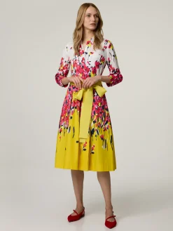 Midikleid aus Baumwolle