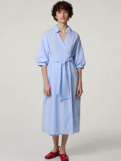 Midikleid aus Baumwolle