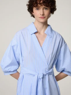 Midikleid aus Baumwolle