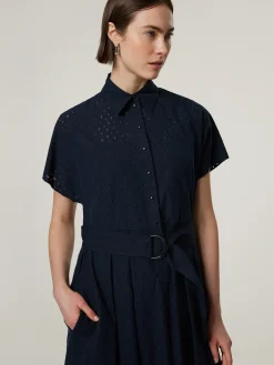 Midikleid aus Baumwolle