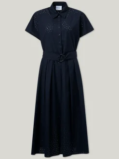 Midikleid aus Baumwolle