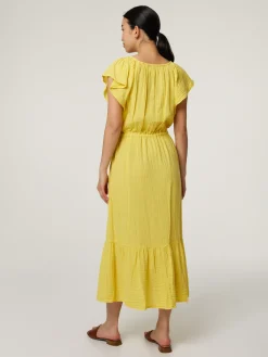 Midikleid aus Baumwolle ADALYN