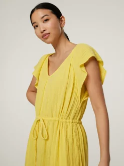 Midikleid aus Baumwolle ADALYN