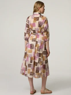 Midikleid aus Baumwolle KISSES