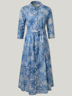 Midikleid aus Baumwolle KISSES