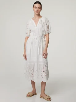 Midikleid aus Baumwolle NADIA