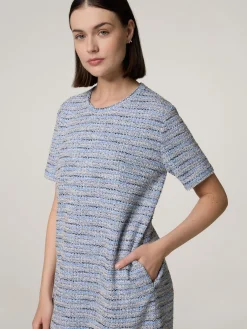 Midikleid aus Bouclé