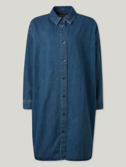 Midikleid aus Denim SAALY