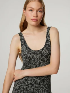 Midikleid aus Jersey