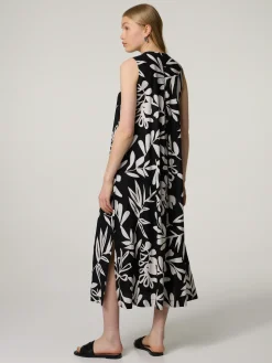 Midikleid aus Leinen