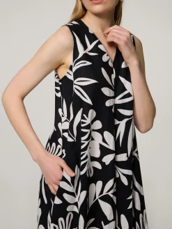 Midikleid aus Leinen