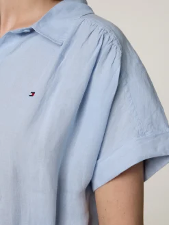 Midikleid aus Leinen