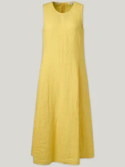 Midikleid aus Leinen