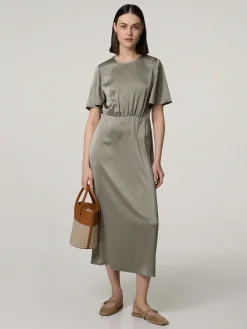 Midikleid aus Satin SALUCINDY