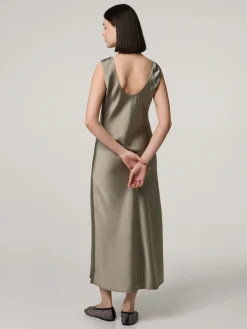 Midikleid aus Satin SASUMMA