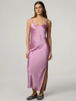 Midikleid aus Satin SUNNA