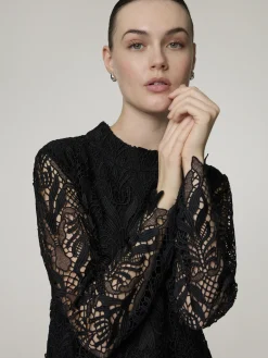 Midikleid aus Spitze