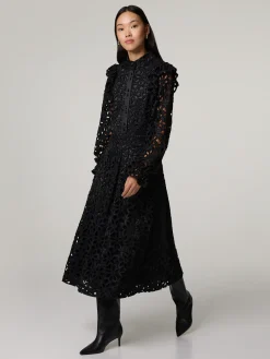 Midikleid aus Spitzen