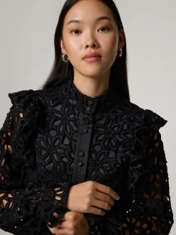 Midikleid aus Spitzen