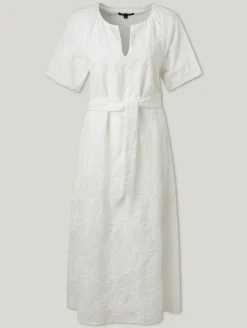 Midikleid aus Viskose