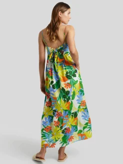 Midikleid mit Blumenprint