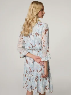 Midikleid mit Floralprint