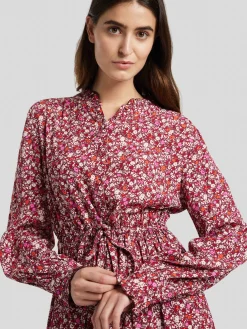 Midikleid mit Flower-Print