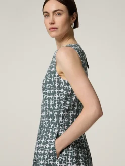 Midikleid mit Muster