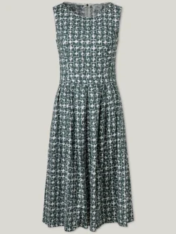 Midikleid mit Muster