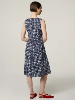 Midikleid mit Muster