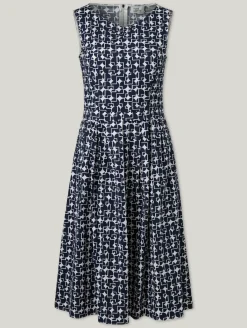 Midikleid mit Muster