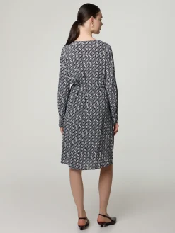 Midikleid mit Muster