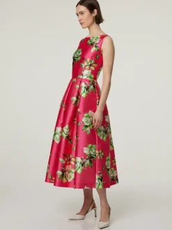 Midikleid mit Muster MIKADO