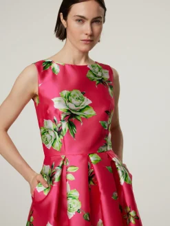 Midikleid mit Muster MIKADO