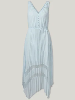 Midikleid mit Plissee