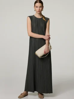 Midikleid mit Plissee UMA