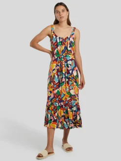 Midikleid mit Print