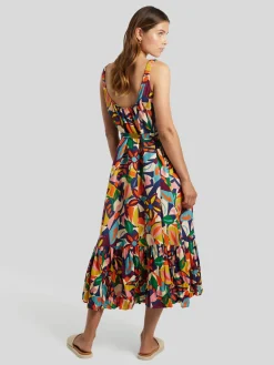 Midikleid mit Print